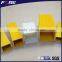 Flame retardant scratch resistance rectangular fiberglass tube