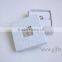 Handmade Elegant wedding ring box with beaded name plate of T