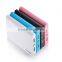 Big capacity mobile power bank double usb output portable power bank charger.