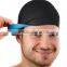 Hot Sale Fashion Adult Swimming Cap PU Coating Cover Waterproof Man Woman Swim
