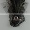 Beautiful peacock feather headdress hair accessories with grenadine