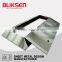 Laser cutting enclosure with mirror finish aluminum sheet