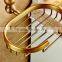 889F fashion batnroom accessory hotel use high-grade archaize soap basket for bathroom fittings