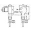 Q18 Cable series DC 4-wire Retro reflective photoelectric sensor