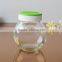 6oz Glass jar with lid storage bottle for kitchen