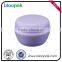 clear round plastic empty cosmetic jars for sale