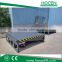 Used Warehouse Stationary Hydraulic 6-15 Tons Dock Forklift Loading Ramp For Trails
