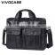 Guangzhou wholesale PU leather briefcase shoulder strap bags for man