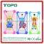 3D Carton mulit colors cheap universal cell phone border bumper protector silicone rubber mobile frame currency for iPhone case