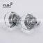 Contemporary Thomasville Furniture Chrome Base Interior Crystal Door Knobs