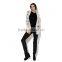 Pretty steps latest design high end long black casual trousers for girls women