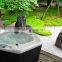 European system massage spa hot tub outdoor swim pool with led lights
