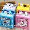 Children toy acrylic money box digital eating dog coin bank