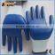 BSSAFETY Cheap nitrile coated garden working safety gloves