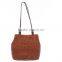 Women Retro Wooden Beads Beach Shoulder Bag trend bolsas femininas Straw Woven Bags Tote Handbag