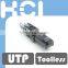 Taiwan Manufacturer EZ RJ45 8P8C UTP Solid and Stranded Modular Plug for Cat 6 Cable
