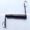 Plastic Spring Wire Coil Tool Lanyard With Loop and O-ring