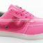 Factory Hotselling Pink Children LED Light Up Shoes
