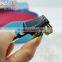 Plastic bristle double ended eyebrow brush
