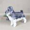 lifelike outdoor large decorative toy dog english bulldog puppy
