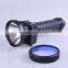 With CE Hot sale China high power police security HID flashlight with 1500m torch