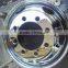 Steel 19.5x6.75 Tubeless Jiujiu Chrome Wheels