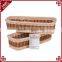 Wholesale cheap price rattan storage basket dinnerware tableware fancy baskets