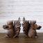 Resin Artificial Cute Squirrel Shaped Bookend
