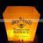 China Factory Logo Printed Custom Plastic Bar Ice Bucket