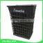 Wholesale black wicker laundry basket in bulk