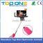 Factory wholesale colorful smartphone bluetooth selfie stick,custom wireless handheld monopod selfie stick