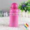 500ml Pink single wall aluminum water bottle with logo
