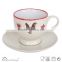 wholesale ceramic chicken tea cup and saucer