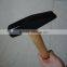 Cast Iron material German Type Machinist Hammer with wooden handle