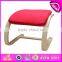 Top Quality Classic Upholstered Dining Chair for Kids,Elegant Wooden Toy Upholstered Dining Chairs,wooden Relax Chair W08F026