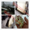 Automatic potato starch based double layers snack pellet papad fryum making machine production plant