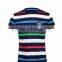 wholesale color combination cotton stripe t shirt