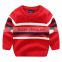 2017 new models plain cotton pullover sweaters for children
