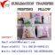 sublimation printing pillow