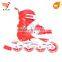 2017 led flashing roller shoes skate rollable inline