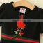 Ross flower children frocks designs short sleeve flower baby dress