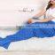 adutls ladies kids fish scale oyster seamaid mermaid knitted blanket