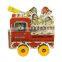 mini-wheels book children board book grey board die cutting book customizable puzzle book
