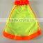 High visibility reflective safety hat hood