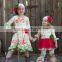 Best Selling Floral Ruffle Cotton Fall Children Clothing