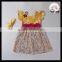 Yawoo Girls Flutter Sleeve Damask Floral Summer Dresses Baby Dress Pictures