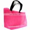 Pink Color Polyester Shopping Net Bag Mesh Tote Bag