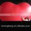 red color large inflatable heart