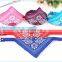 Cotton Adjustable Dog Bandana Collar Pet Bandana Beauty Necklace Pet Collar