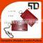 Quality Handmade Red Genuine Leather Name Tag for Sale
